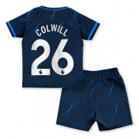 Chelsea Levi Colwill #26 Bortedraktsett Barn 2023-24 Kortermet (+ Korte bukser)